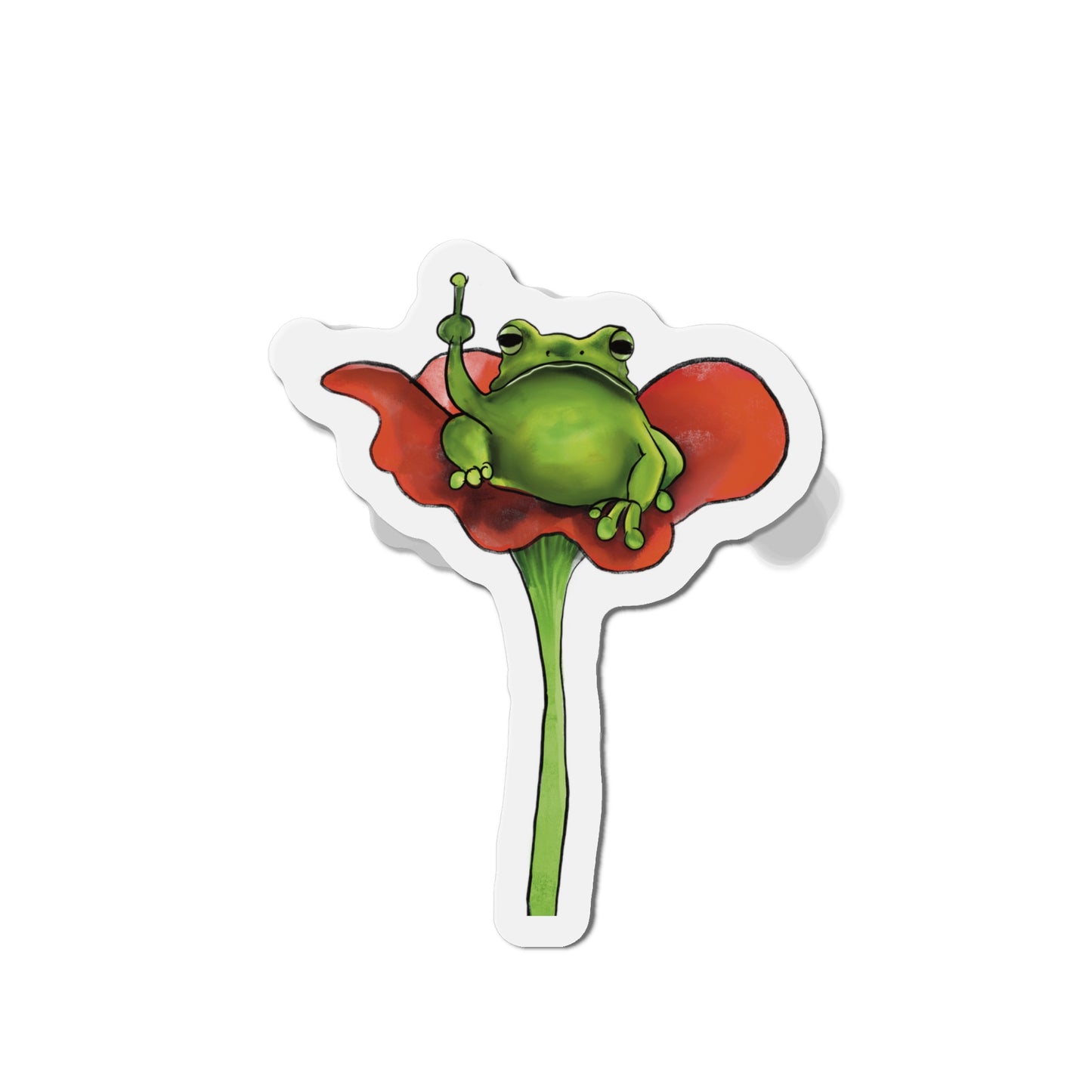 Angry Frog Magnet