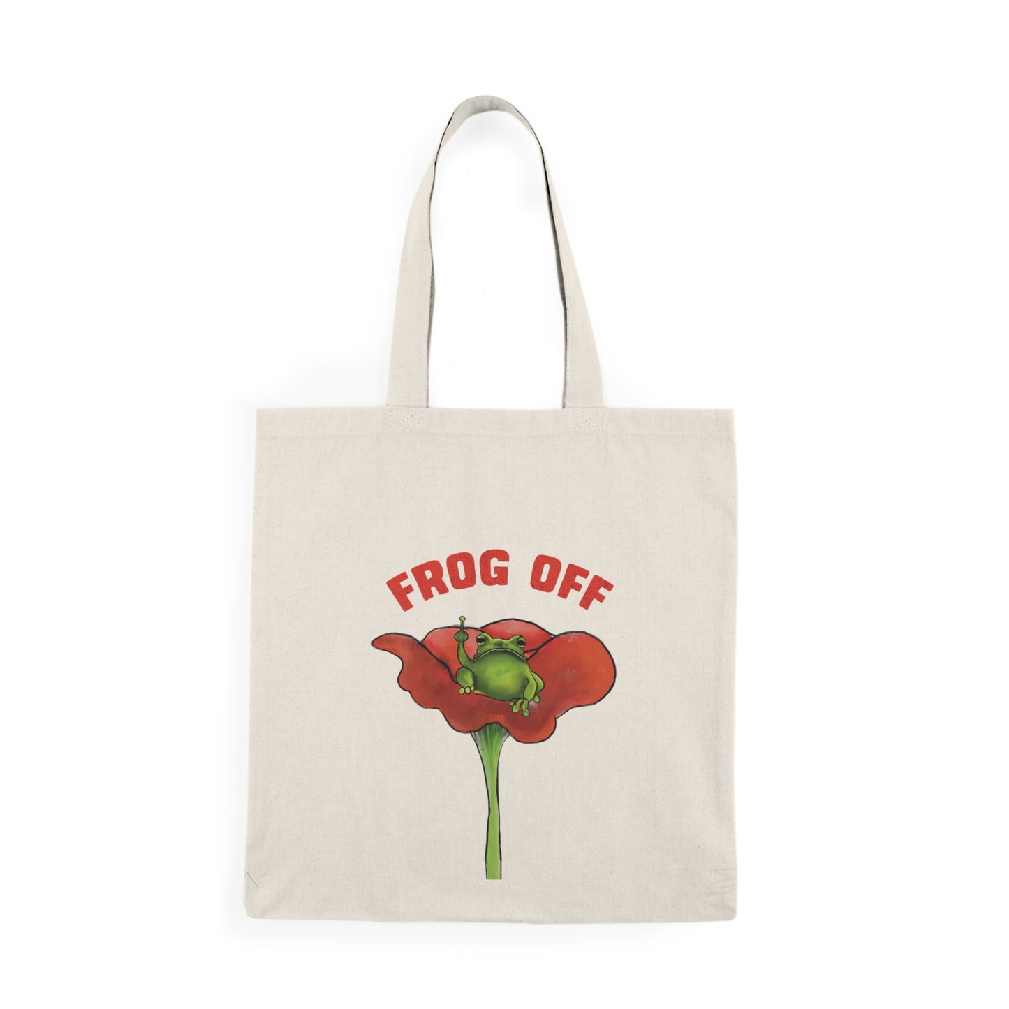 Frog Off Tote Bag