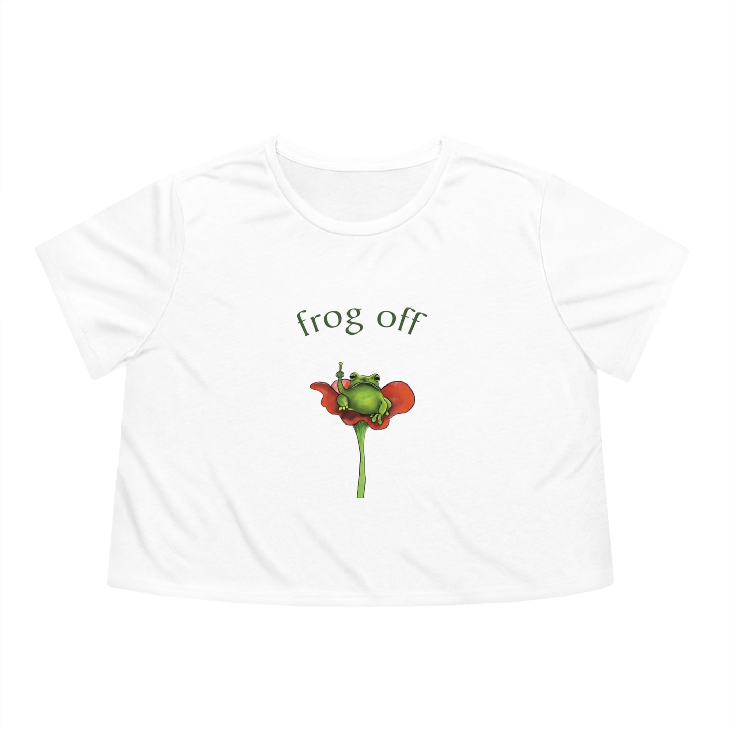 Women's Flowy Cropped Tee