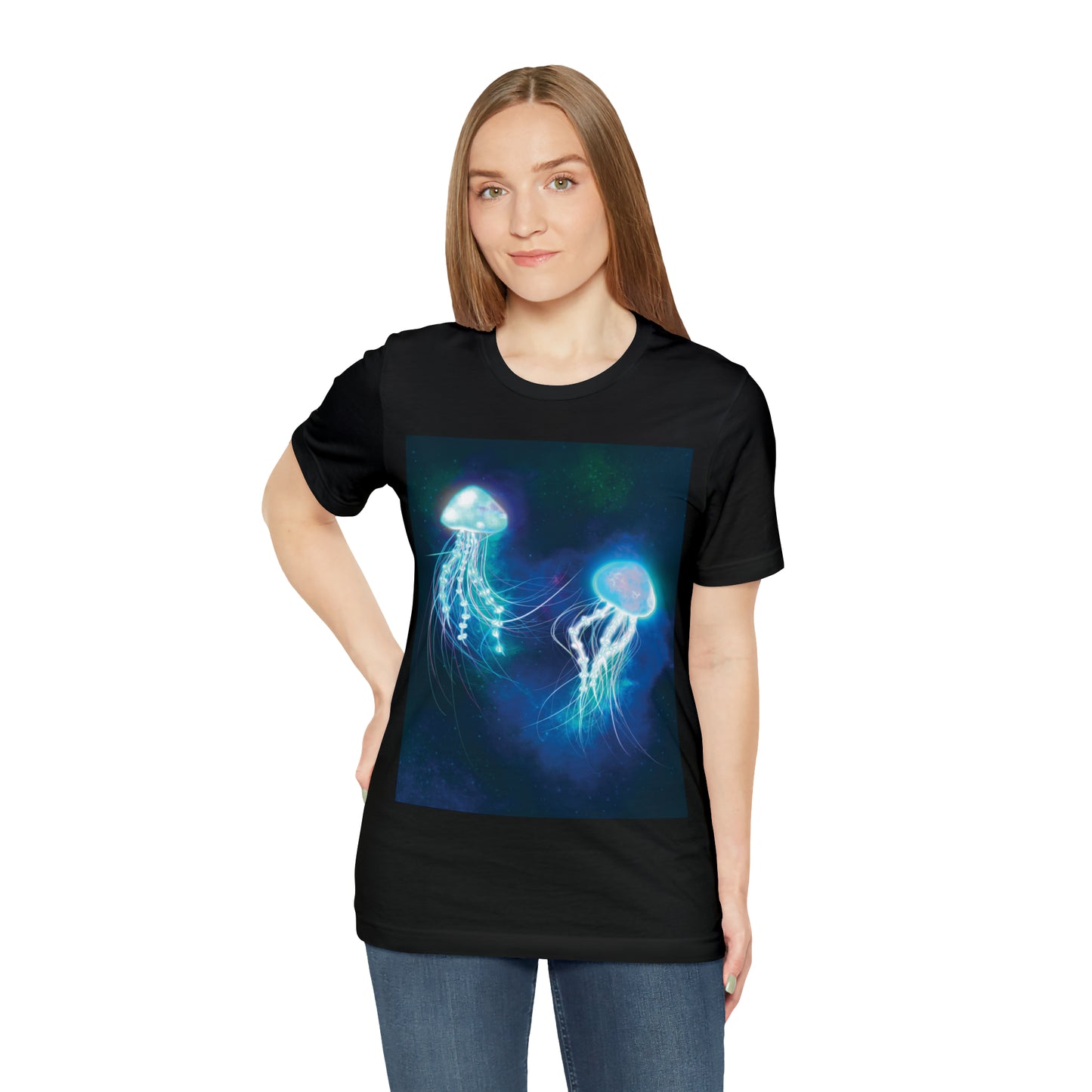 Bioluminescent Jellyfish T Shirt