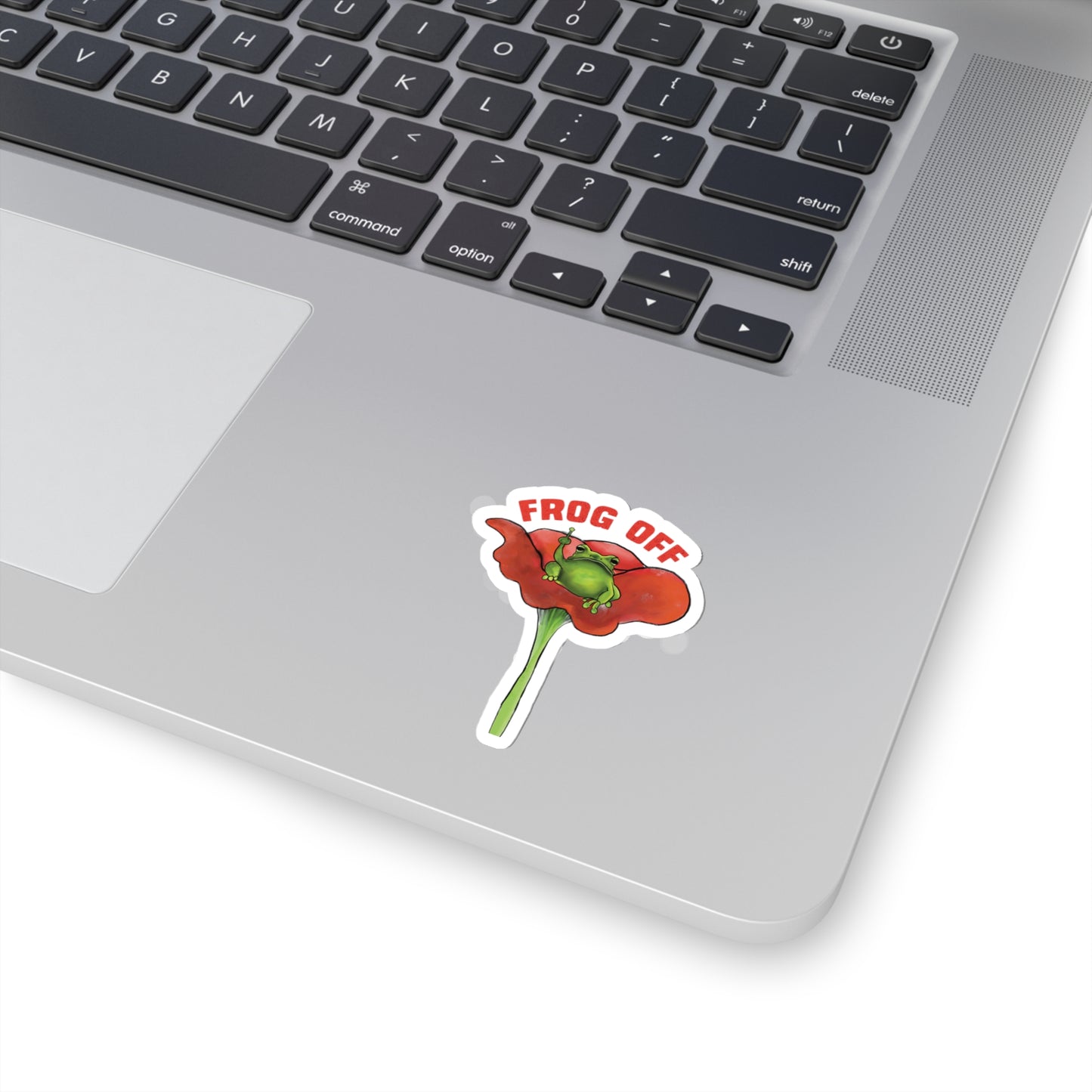 Frog Off Sticker