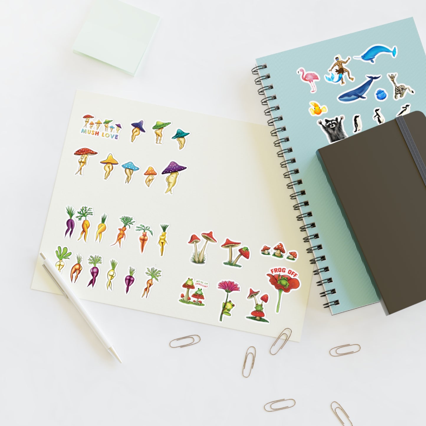 Random Assortment of Fun Sticker Sheet