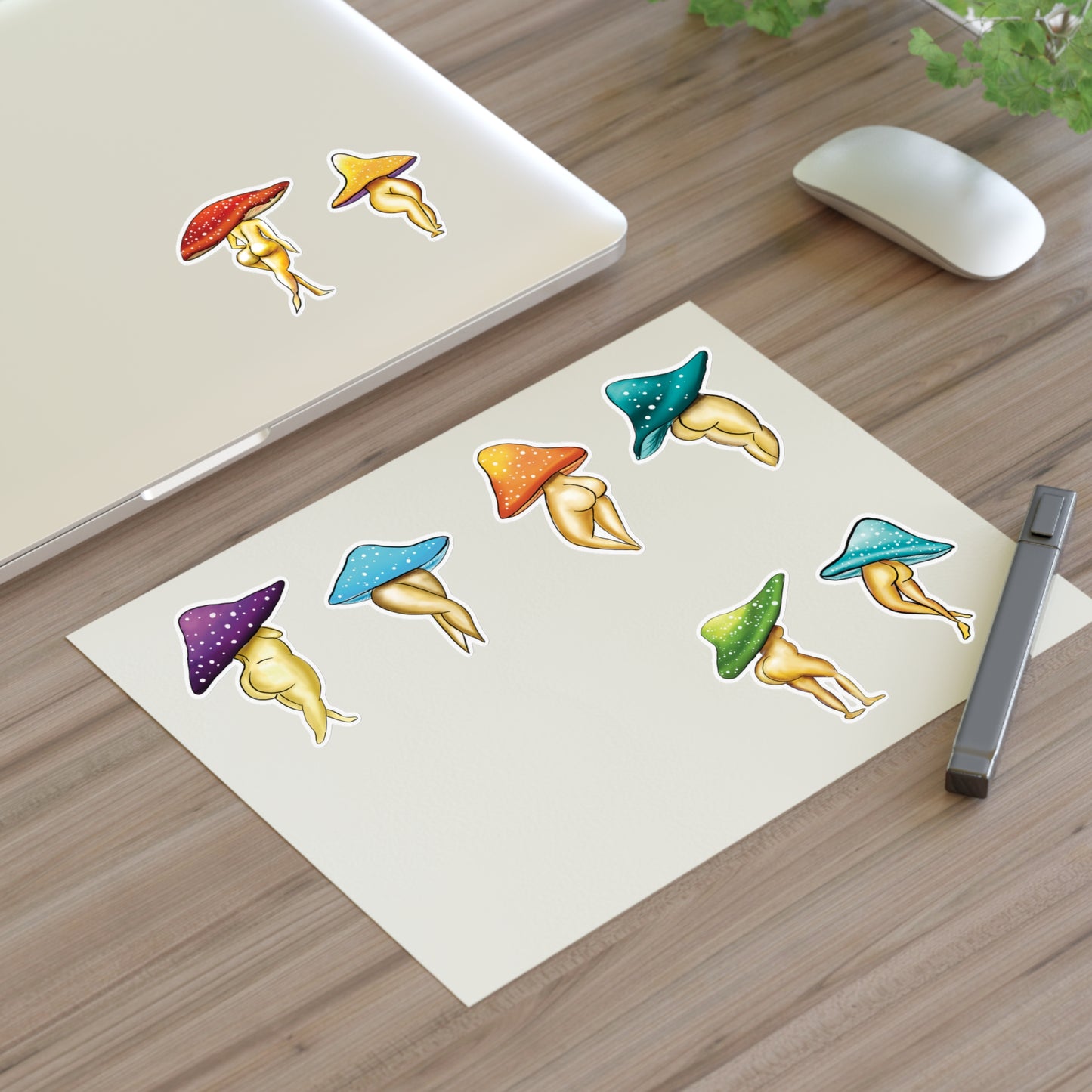 Shroom Ladies Sticker Sheet