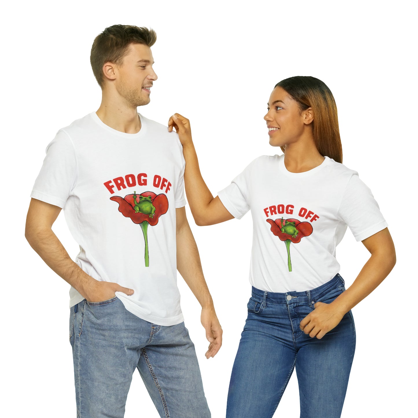Cute Funny Frog Off T Shirt, funny Graphic Tee, Cute Funny Grumpy Frog, Frog Toad Aesthetic, Cute frogcore funny pun frog offf