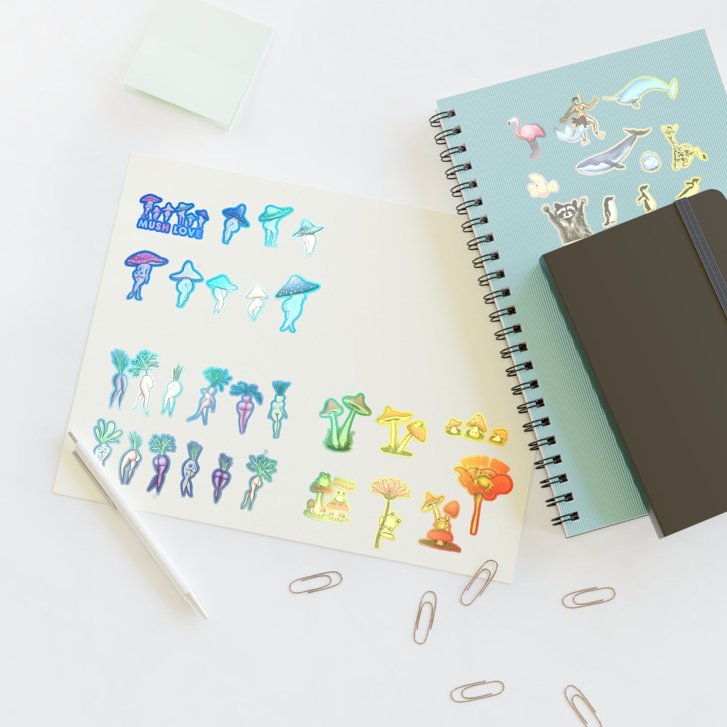 Random Assortment of Fun Sticker Sheet
