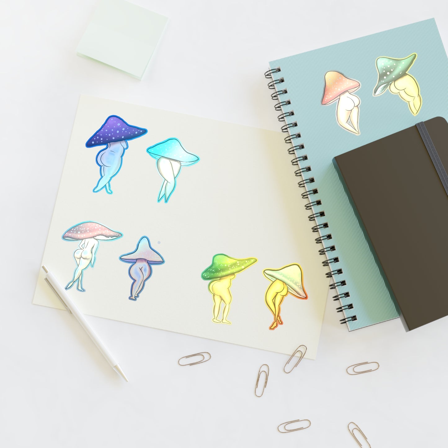 Shroom Ladies Sticker Sheet