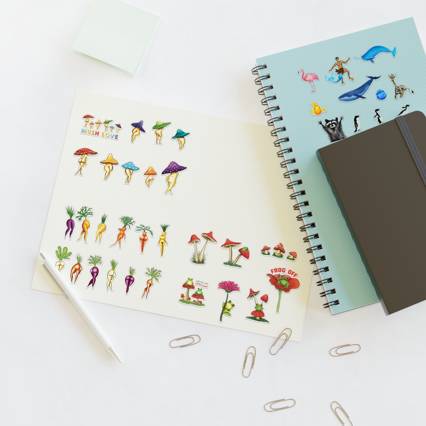 Random Assortment of Fun Sticker Sheet