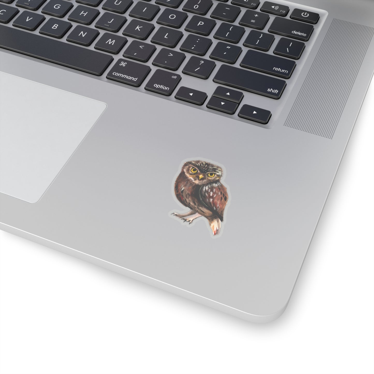 Watercolor Owl Sticker, pretty watercolor owl sticker, owl lovers gift, gift idea for animal lover, owl lover cute vinyl sticker