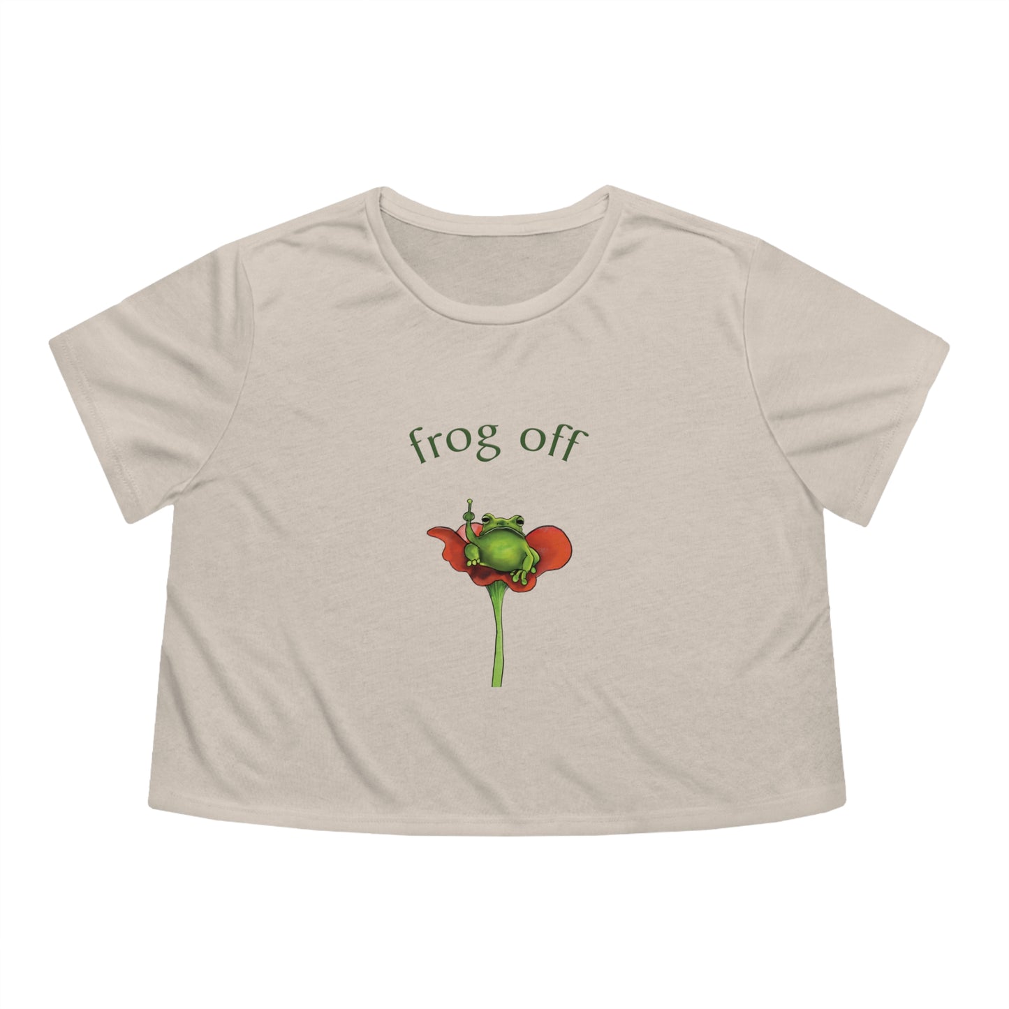 Women's Flowy Cropped Tee