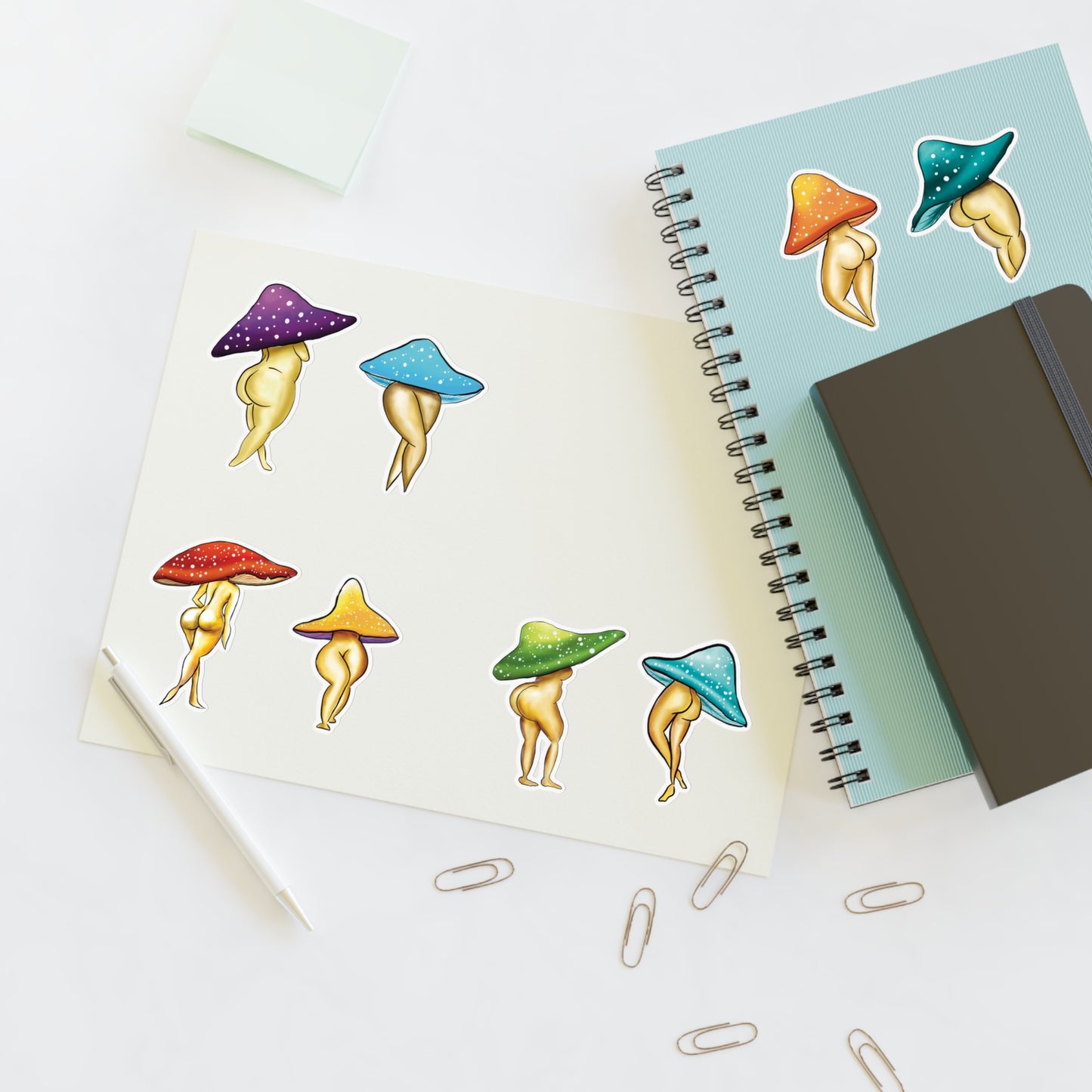 Shroom Ladies Sticker Sheet