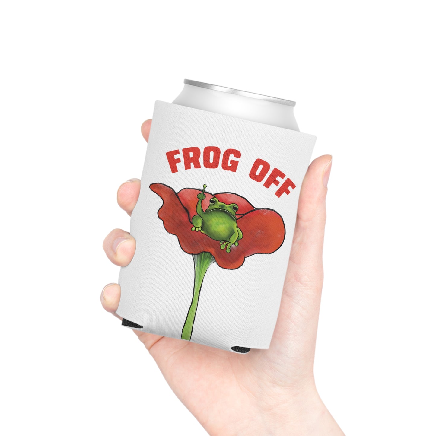 Frog Off Can Cooler