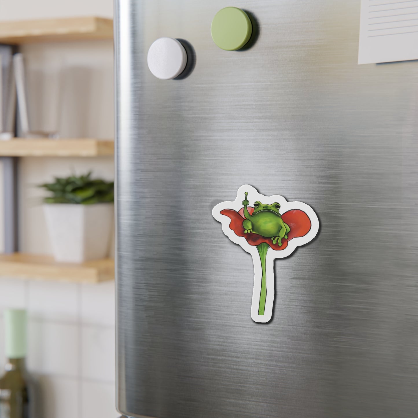 Angry Frog Magnet