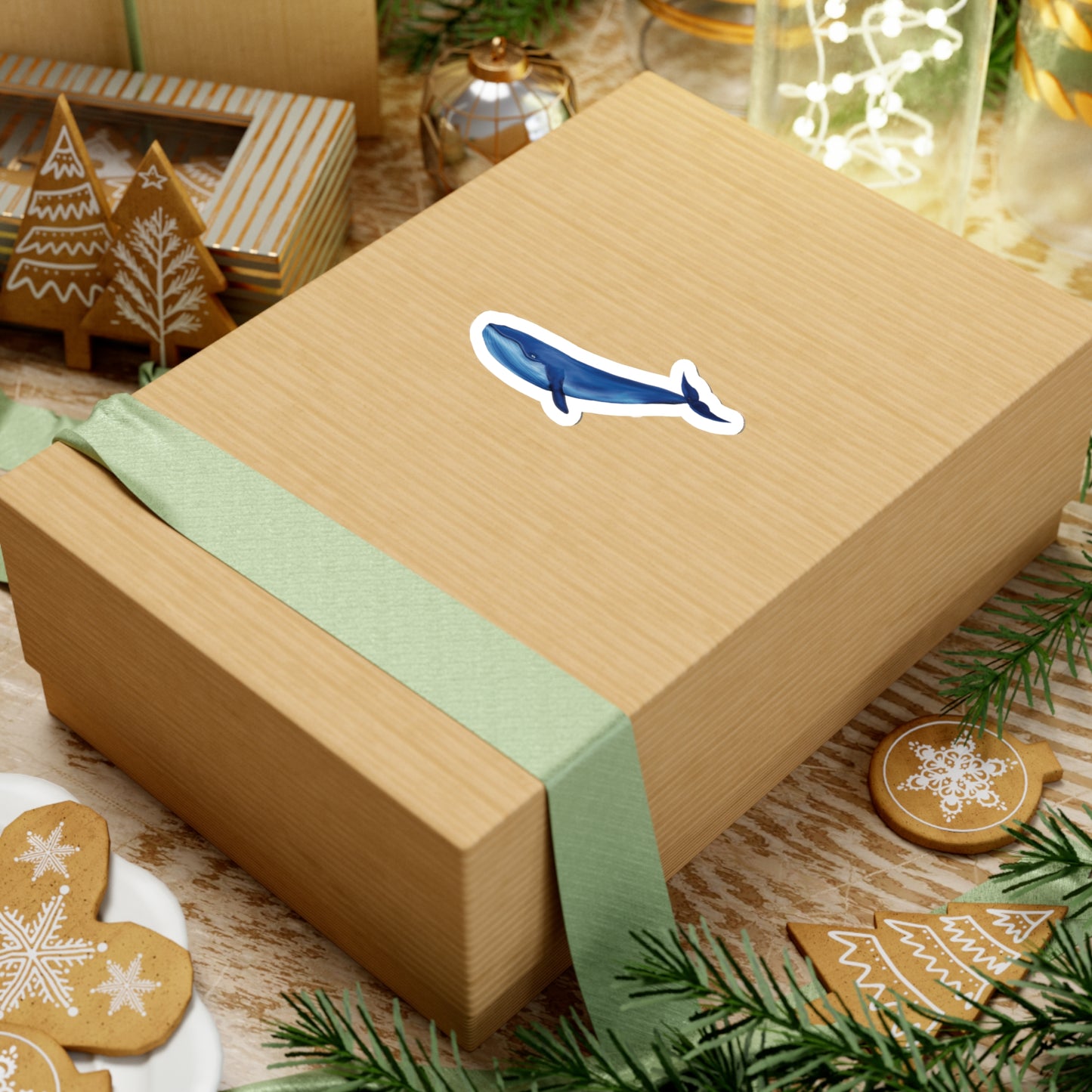 Blue Whale Sticker
