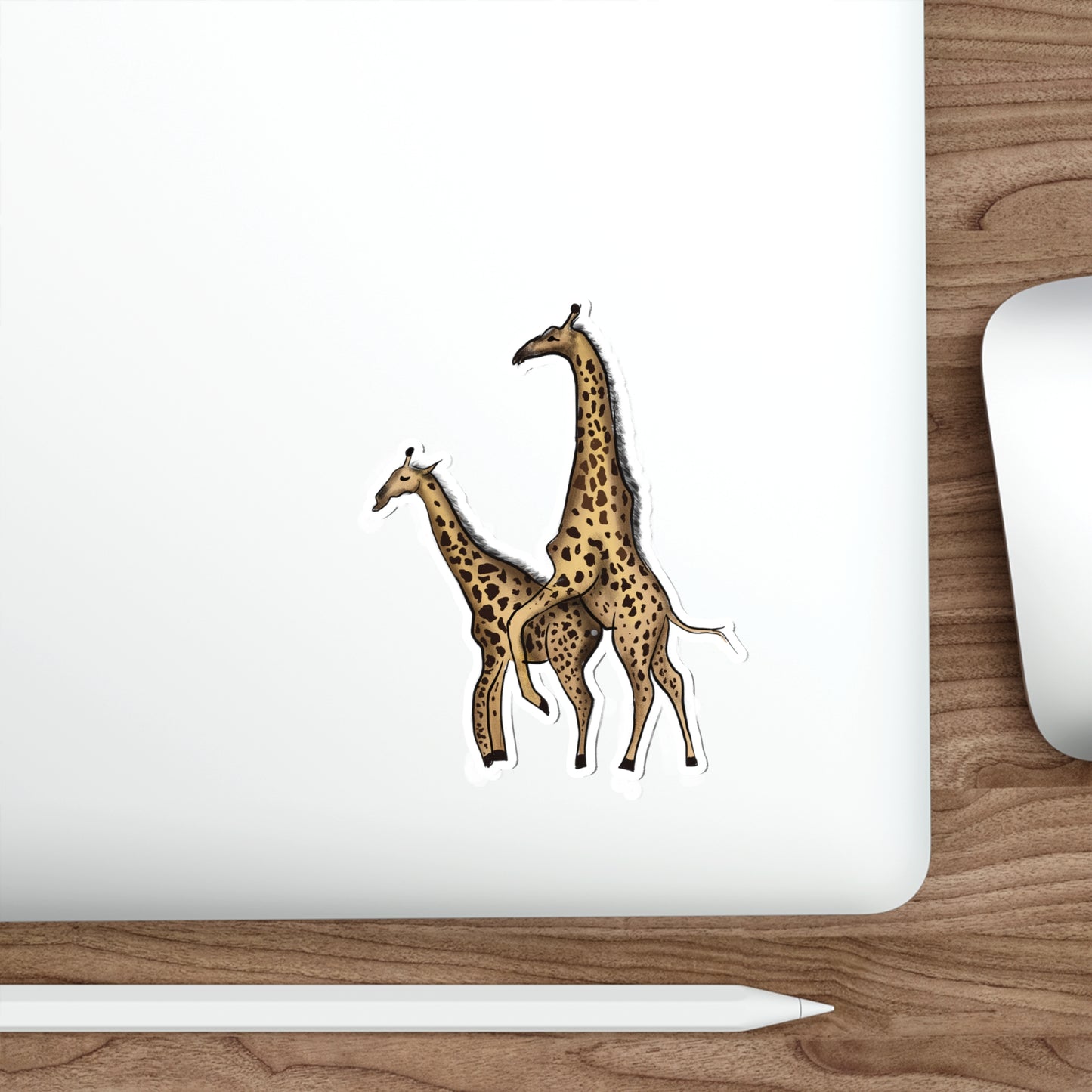 Funny Giraffe Sticker, Cute Funny Giraffe Sticker, Giraffe Lover Die Cut Sticker, Funny NSFW Joke Sarcastic Giraffe Sticker, Cute Animal Lover Sticker, Funny Hilarious sticker