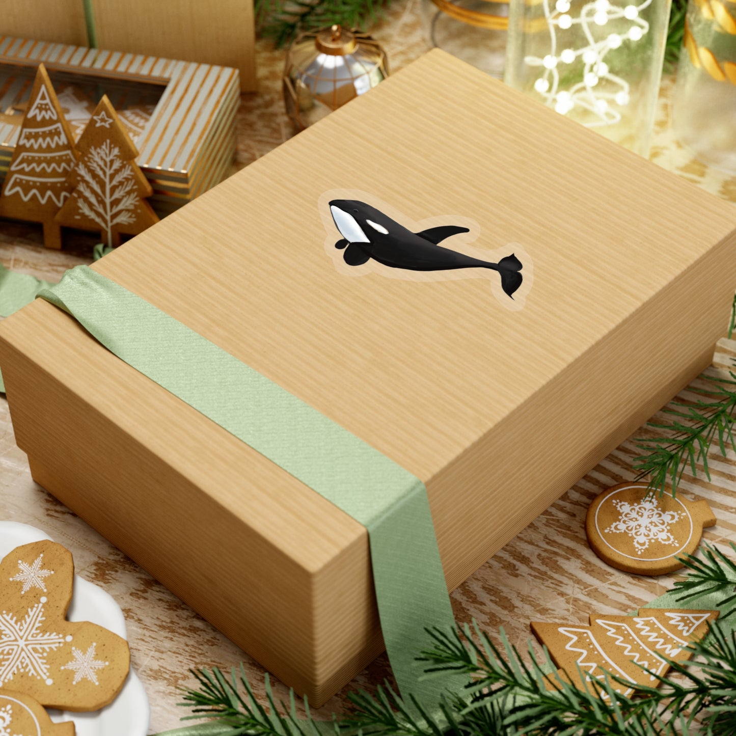 Orca Whale Sticker