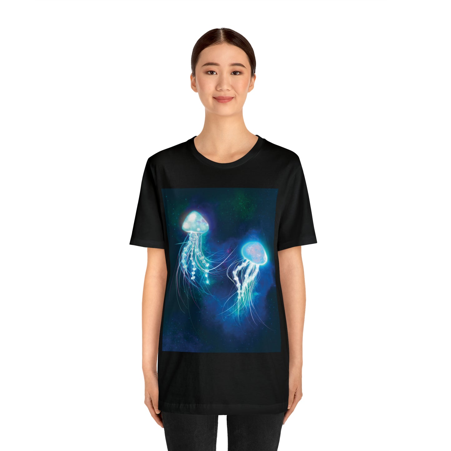 Bioluminescent Jellyfish T Shirt