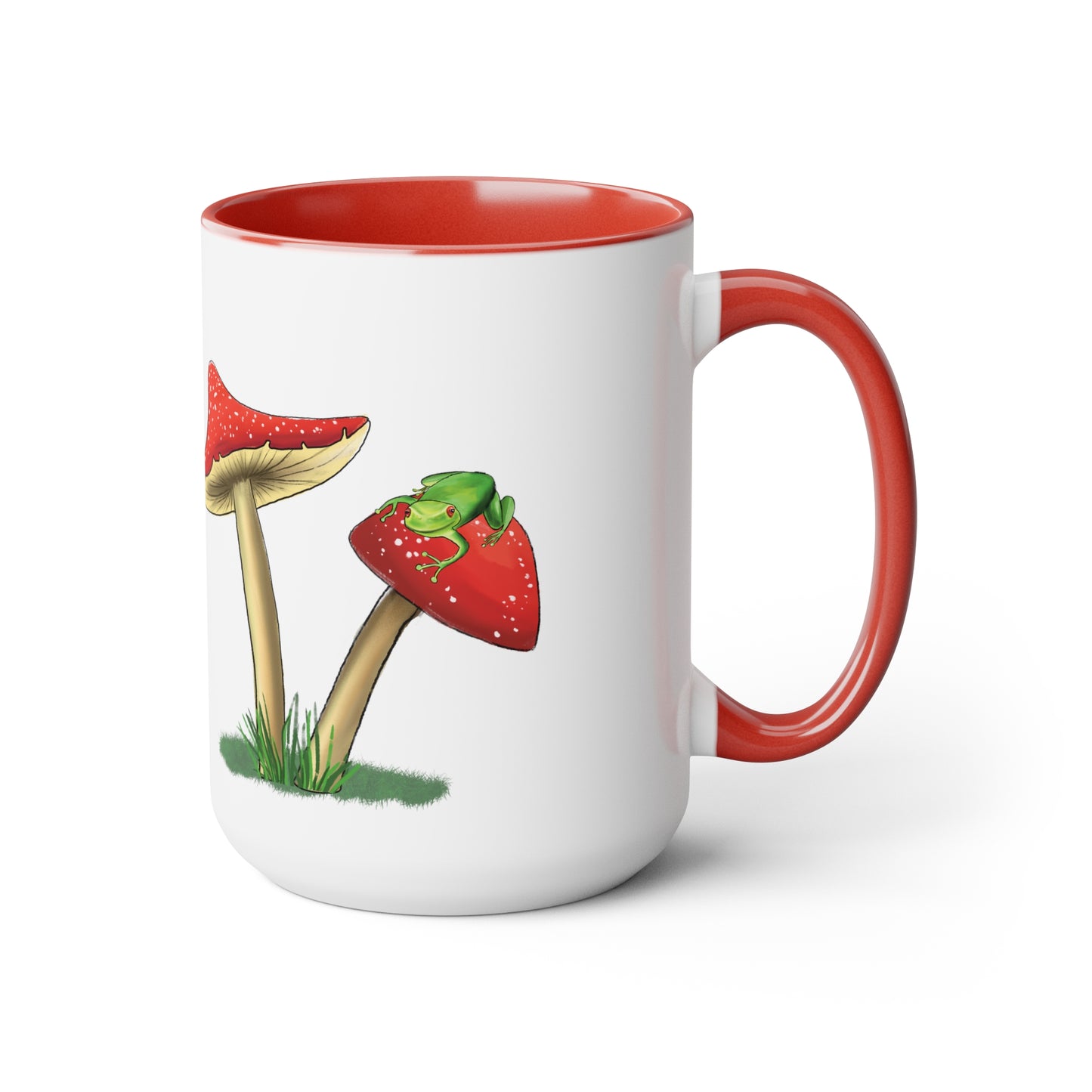 Frog and Mushroom Mug