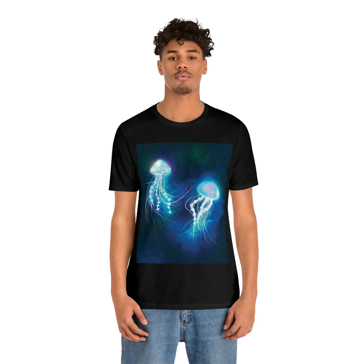 Bioluminescent Jellyfish T Shirt