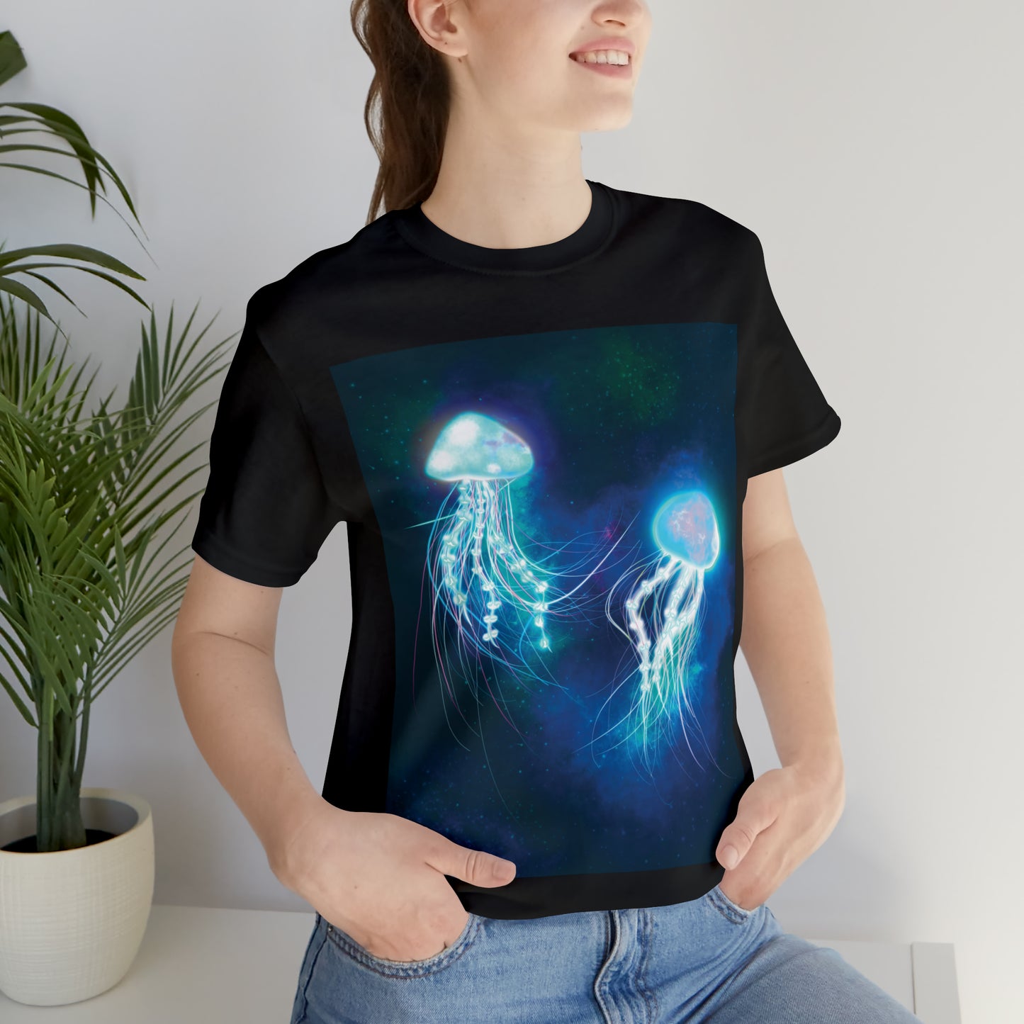 Bioluminescent Jellyfish T Shirt