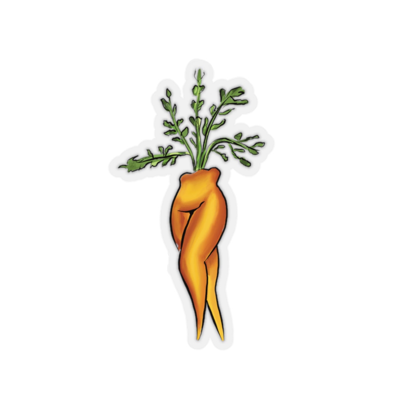 Sexy Carrot Sticker