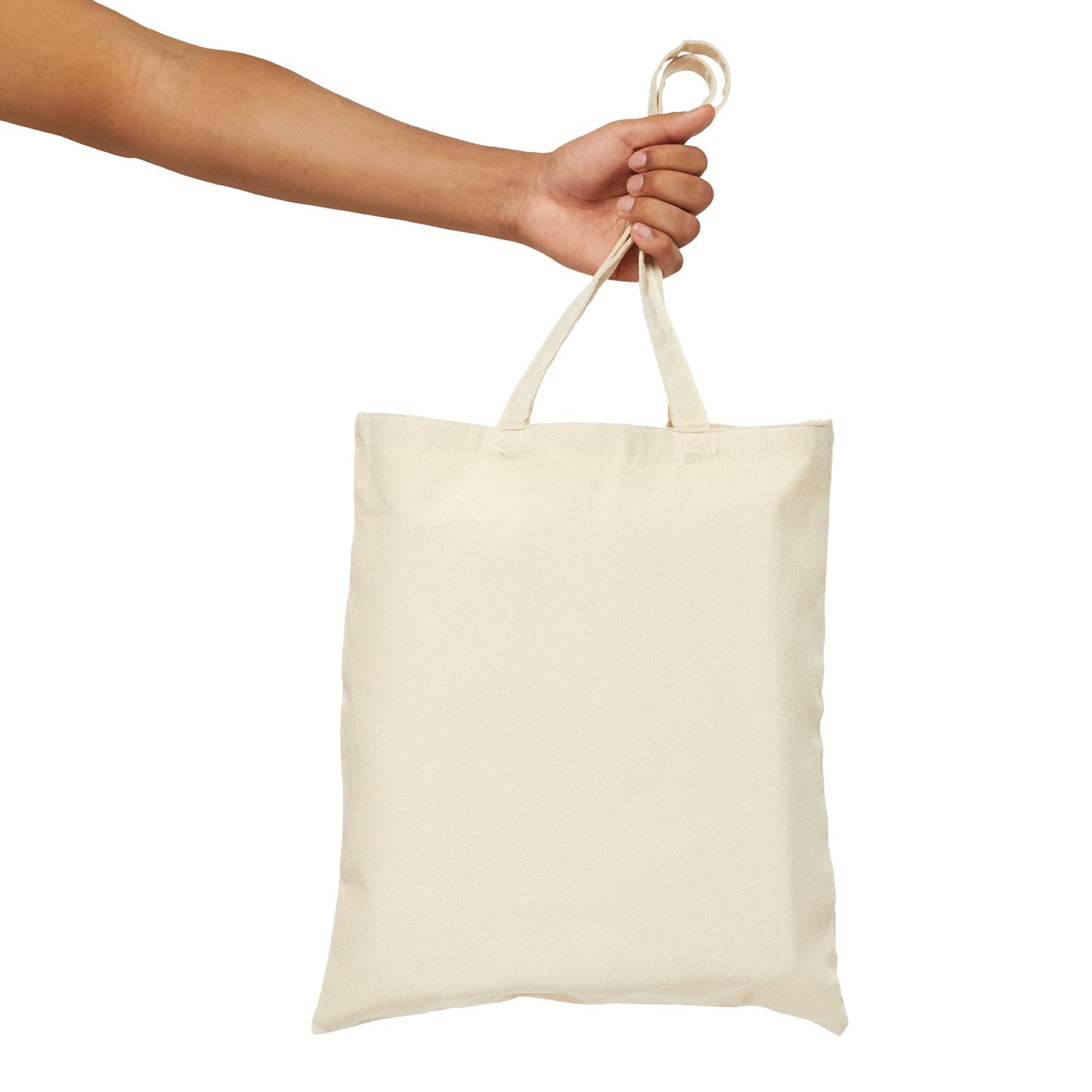 Cute Blue Mushroom Cotton Canvas Tote Bag, blue mushroom art tote bag, reusable tote bag, cute mushroom aesthetic tote