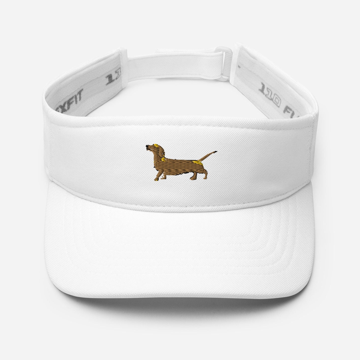 Wiener Dog Visor, Funny Visor Gift for Dog Mom, Goofy Pet Parent Gift, Spoiled Dog Gift, Cute Dachshund Sun Summer Visor Hat Embroidered