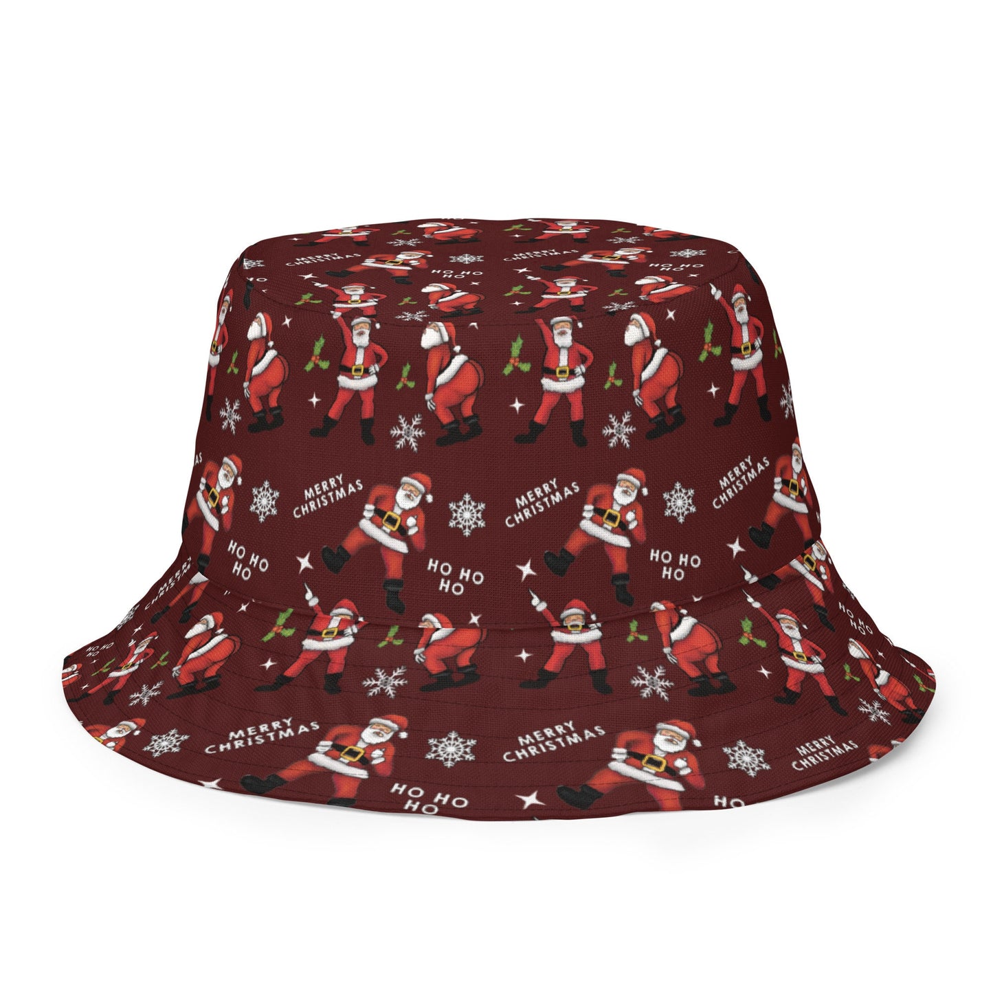 Christmas Santa Dancing bucket hat, Funny christmas hat, christmas bucket hat gift