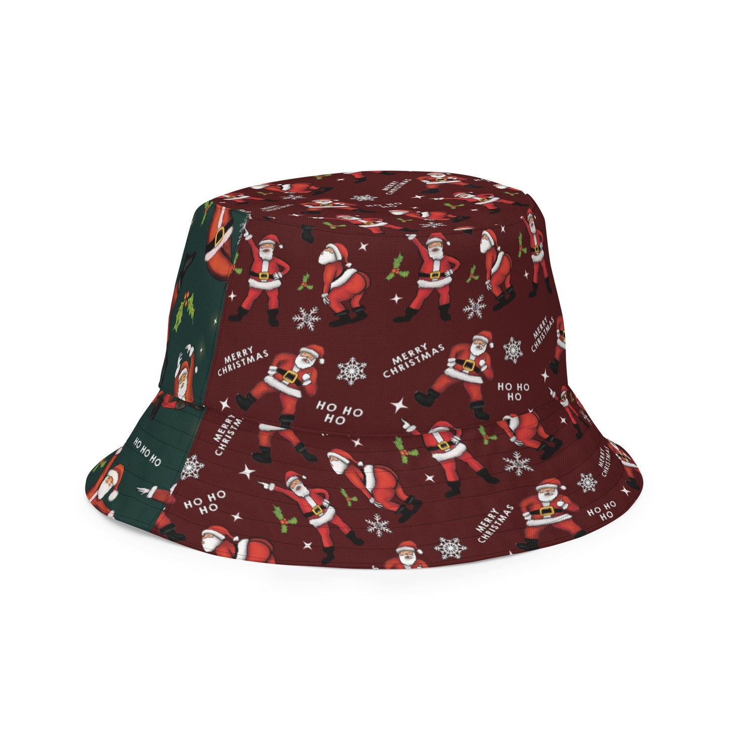 Christmas Santa Dancing bucket hat, Funny christmas hat, christmas bucket hat gift