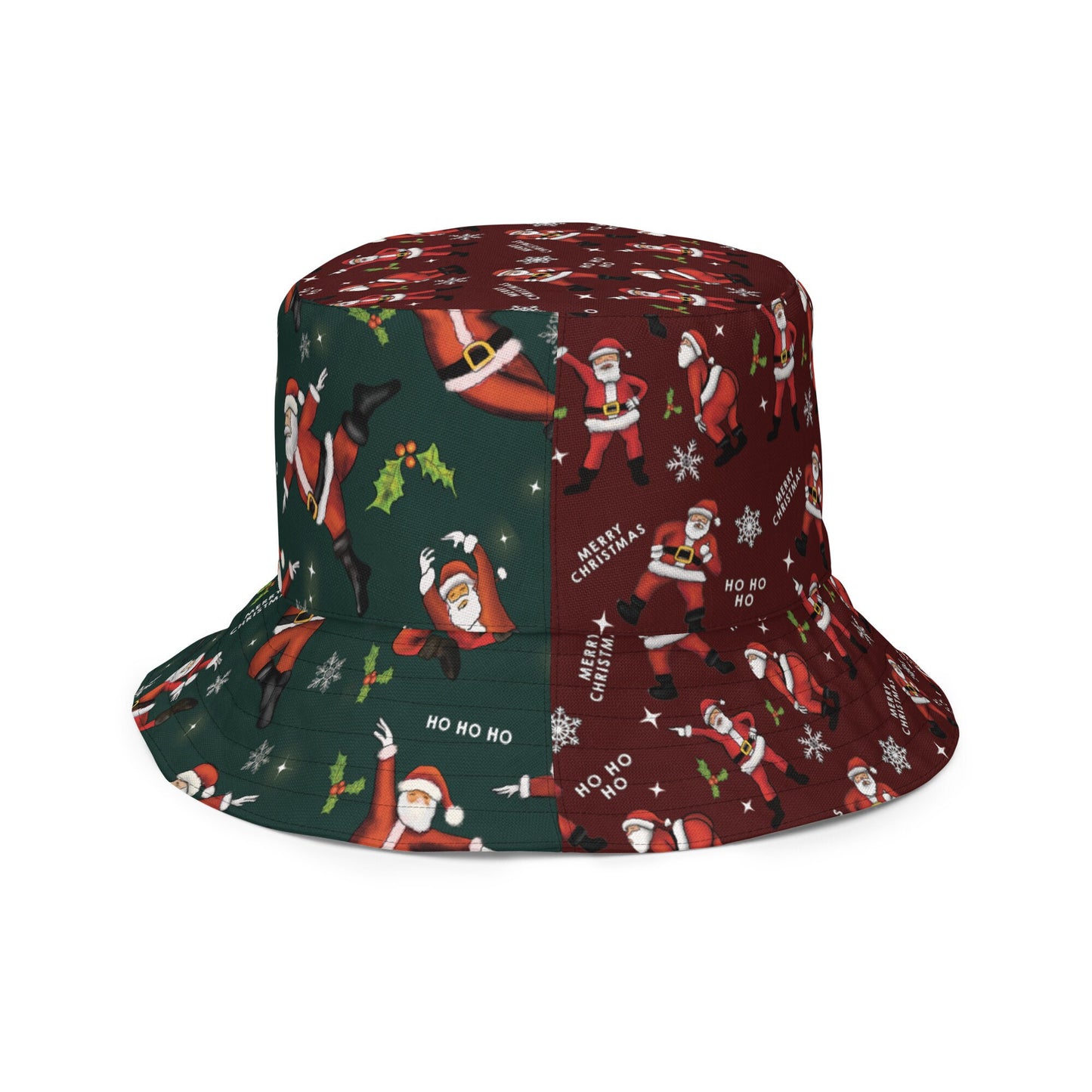 Christmas Santa Dancing bucket hat, Funny christmas hat, christmas bucket hat gift