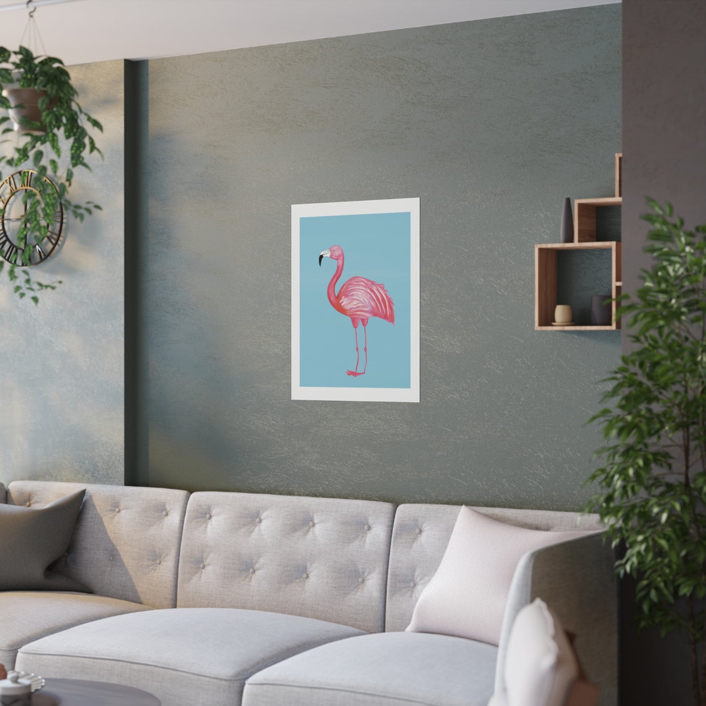 Flamingo Art Poster