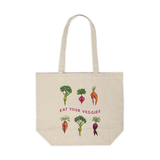 Cute Funny Reusable Cotton Canvas Shopping Tote bag, Sexy Veggies, Cartoon anime sexy carrots, funny illustration bag