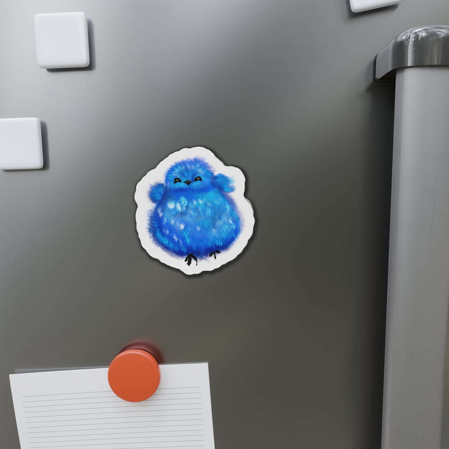 Baby Blue Bird Fridge Magnet