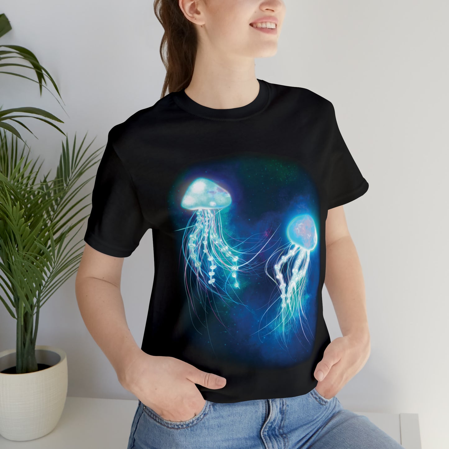 Bioluminescent Jellyfish T Shirt