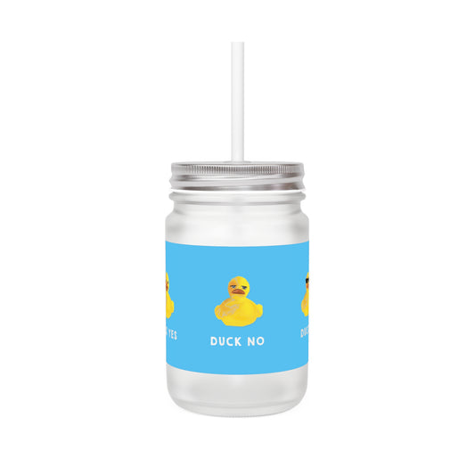 Duck it Mason Jar