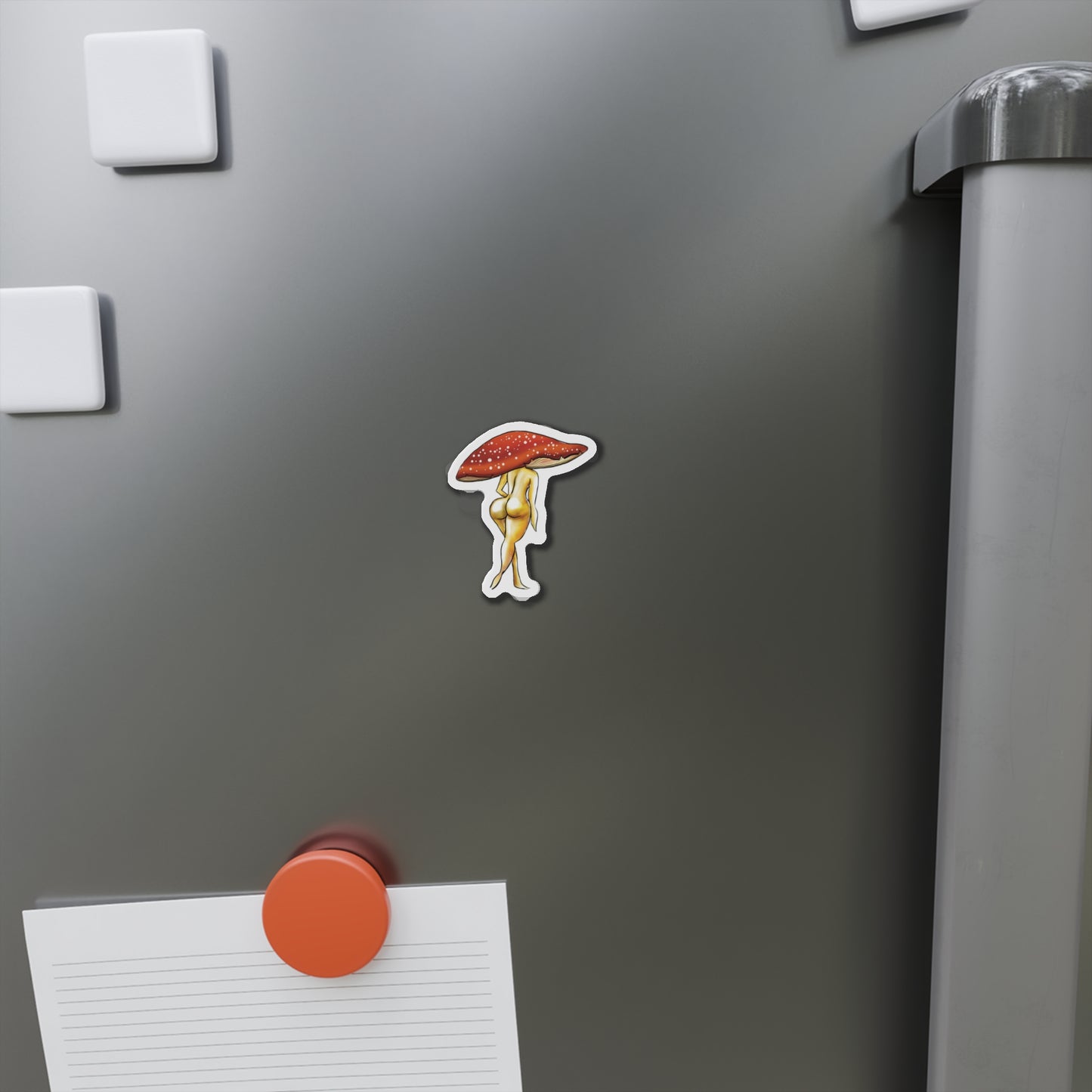 Shroom Lady Fridge Magnet