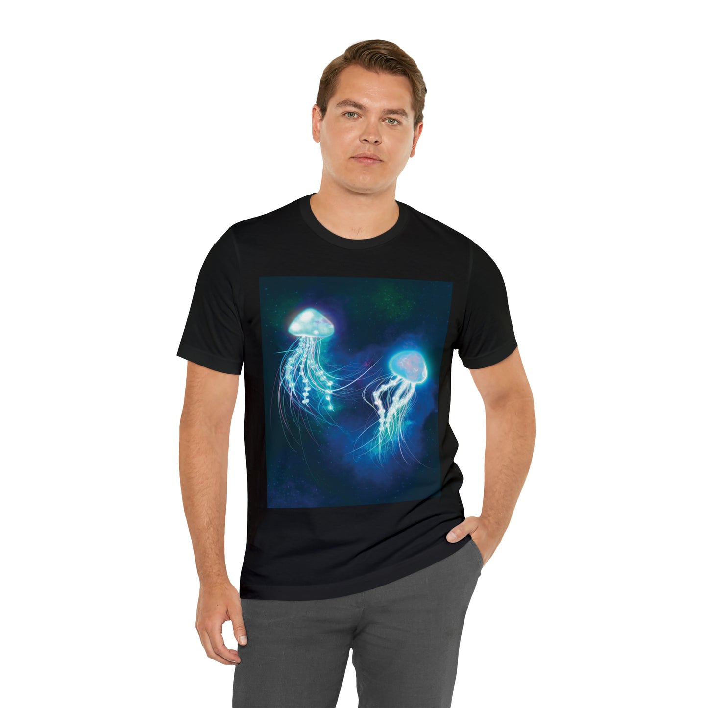 Bioluminescent Jellyfish T Shirt