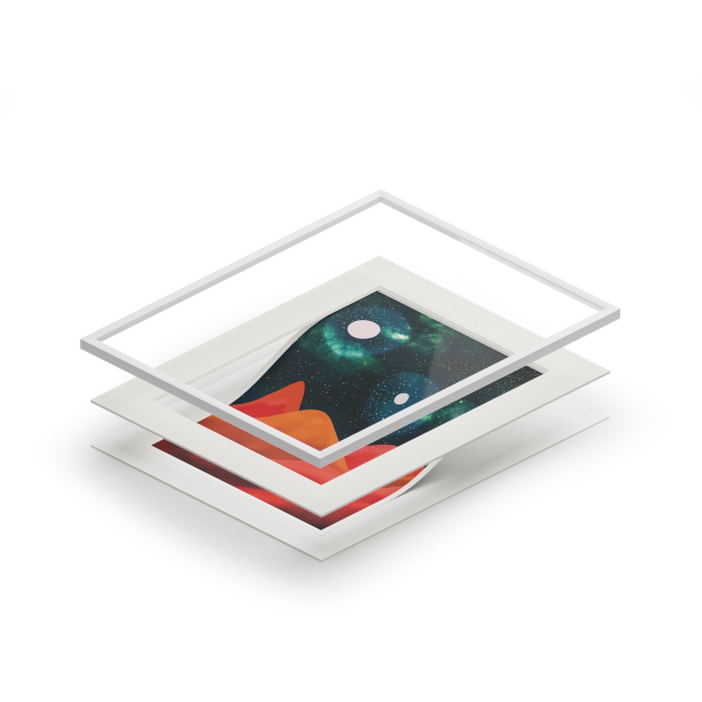 Fine Art Prints (Passepartout Paper Frame)