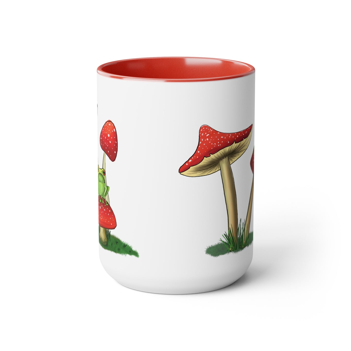 Frog and Mushroom Mug