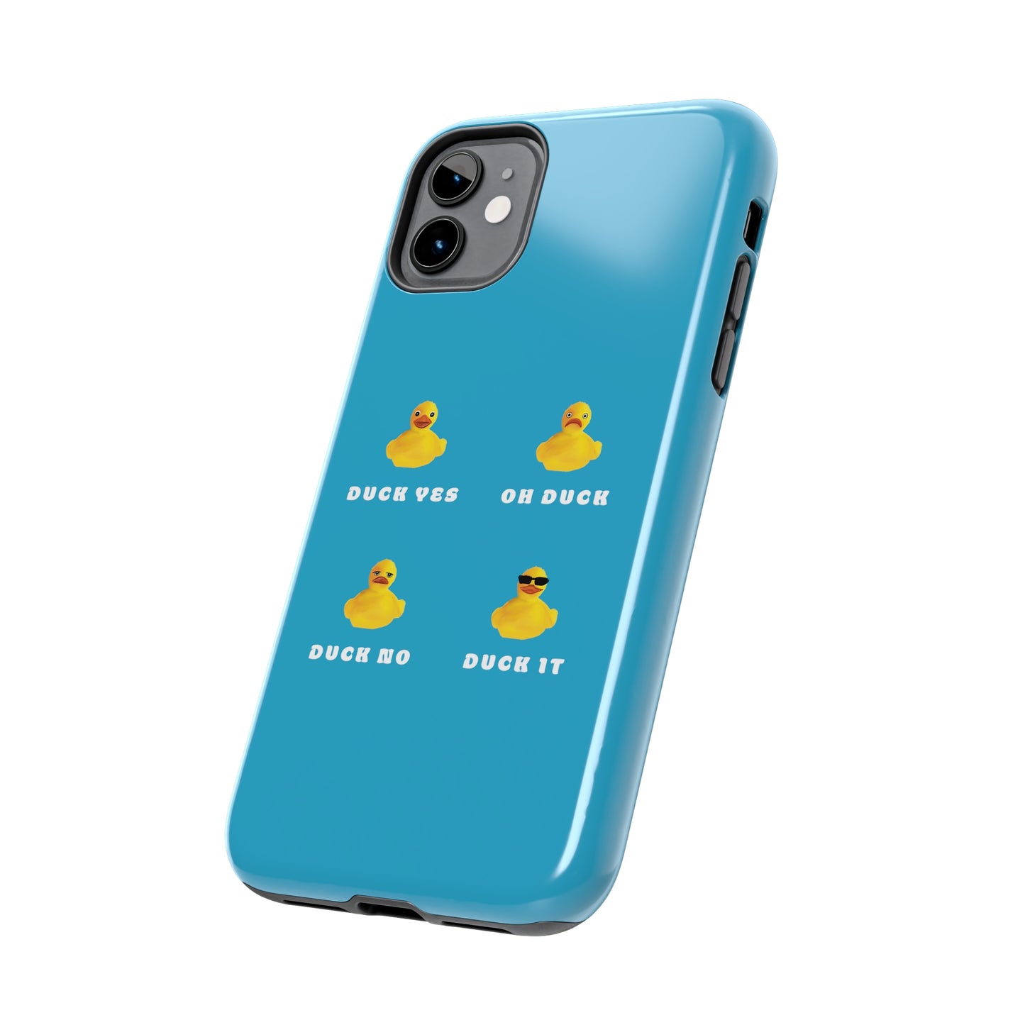 Funny Duck It Phone case, Cute Funny Phone Case, Duck Lover gift, Duck it pun phone case, Cute Funny Duck it Tough Phone Cases