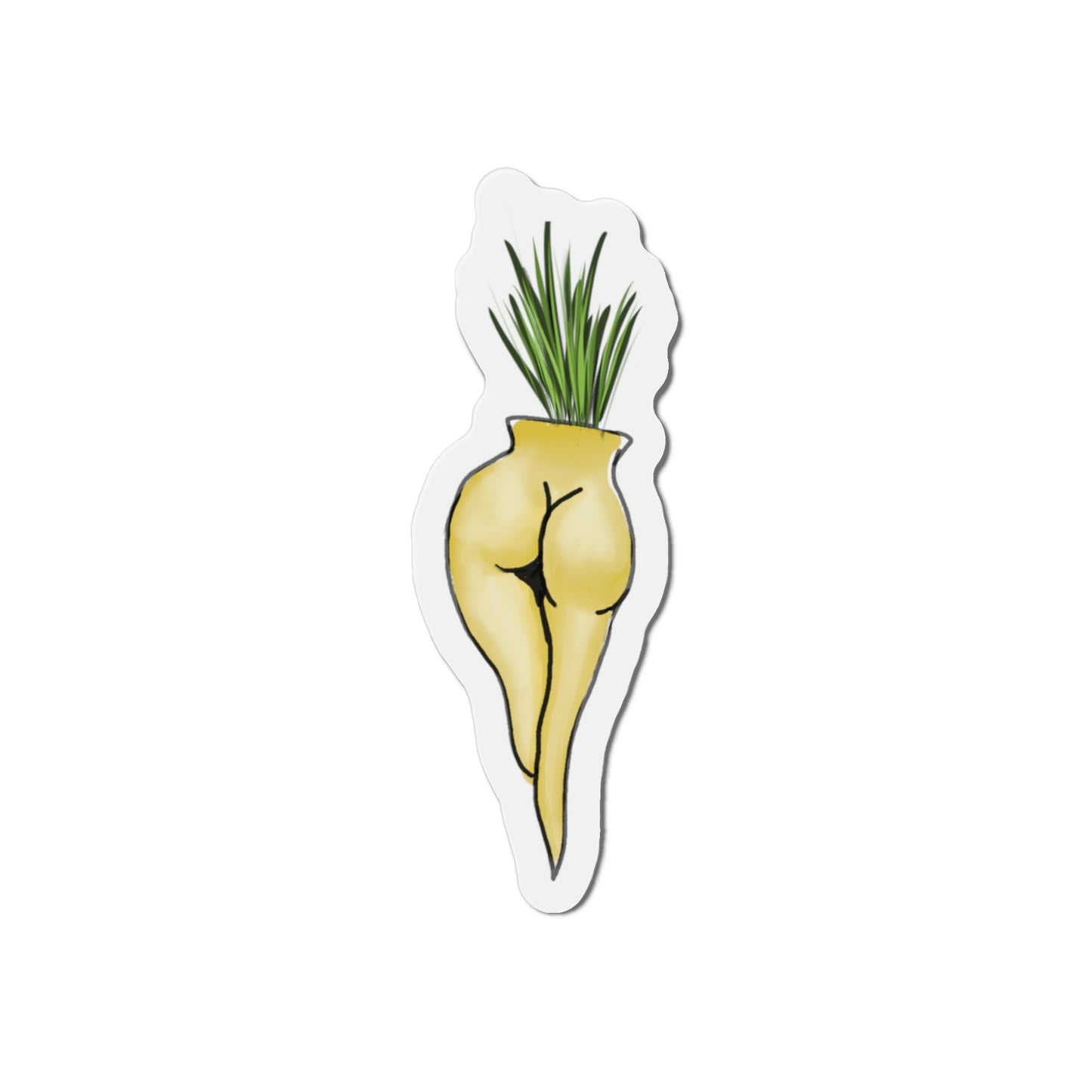 Sexy Carrot Fridge Magnet