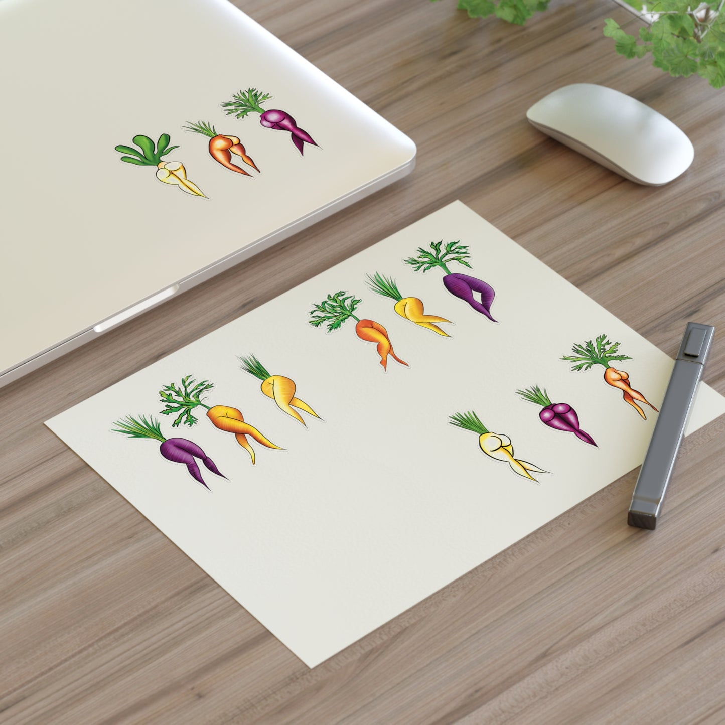 Sexy Veggies Sticker Sheets