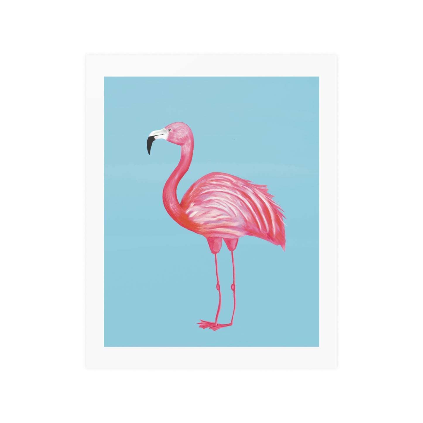 Flamingo Art Poster