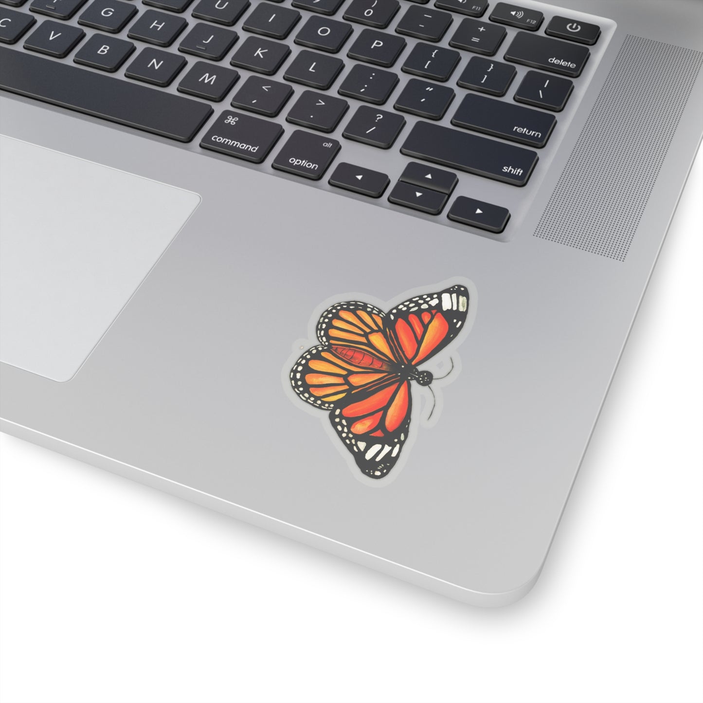 Watercolor Monarch Butterfly sticker, Cute butterfly Sticker, watercolor butterfly sticker, butterfly lover gift, cute water bottle sticker butterfly