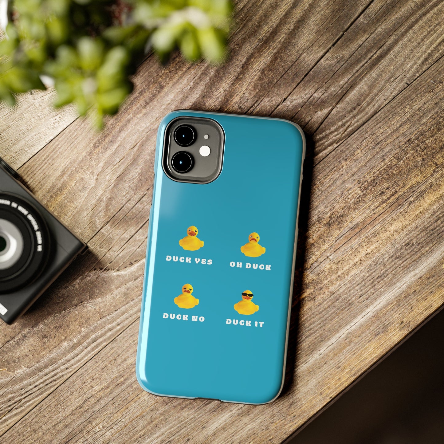 Funny Duck It Phone case, Cute Funny Phone Case, Duck Lover gift, Duck it pun phone case, Cute Funny Duck it Tough Phone Cases