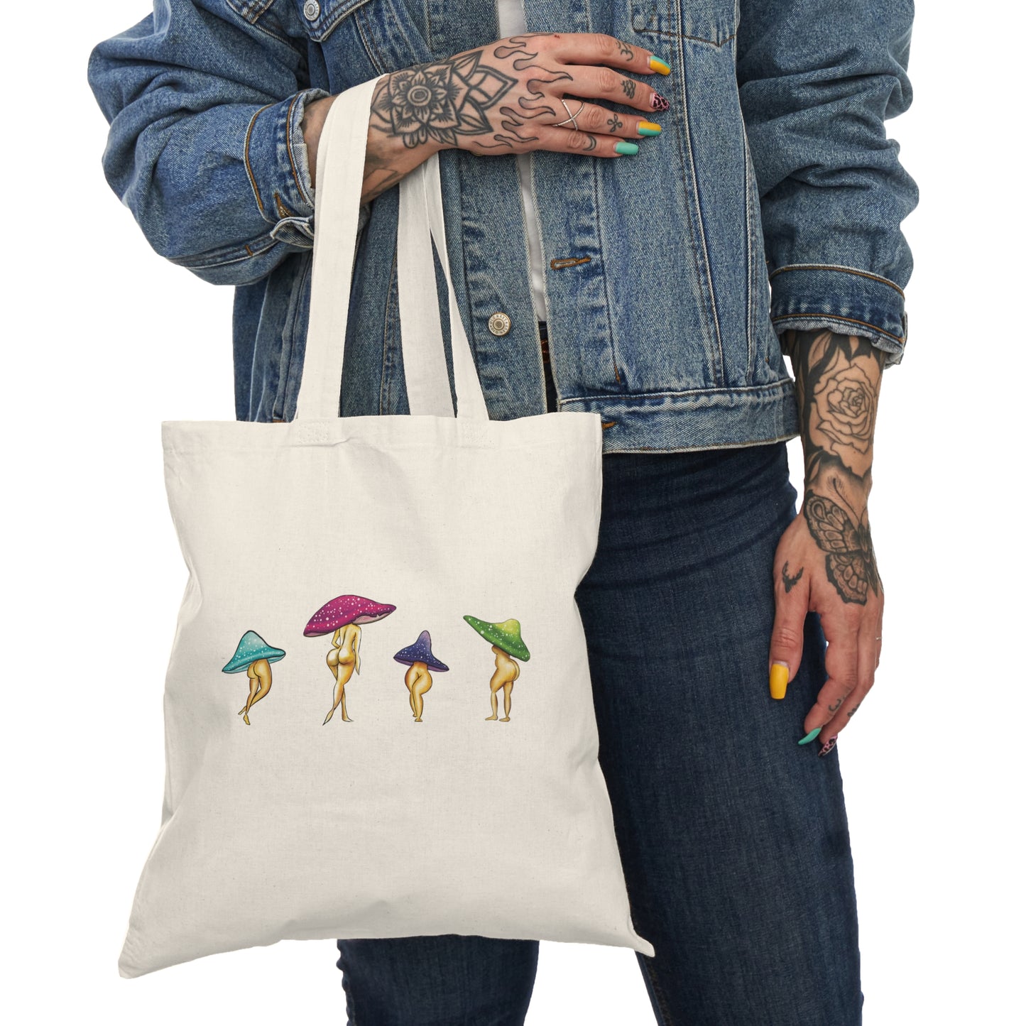 Mushroom Lady Tote Bag