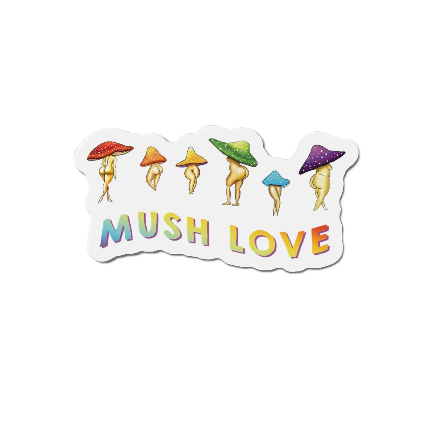 Mush Love Shroom Magnet