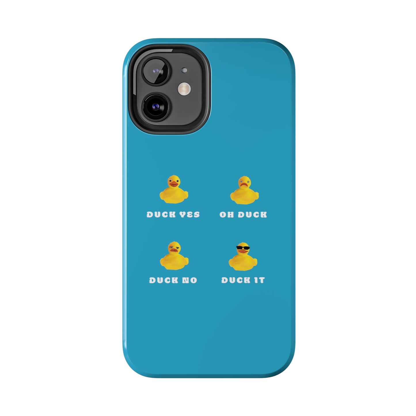 Funny Duck It Phone case, Cute Funny Phone Case, Duck Lover gift, Duck it pun phone case, Cute Funny Duck it Tough Phone Cases