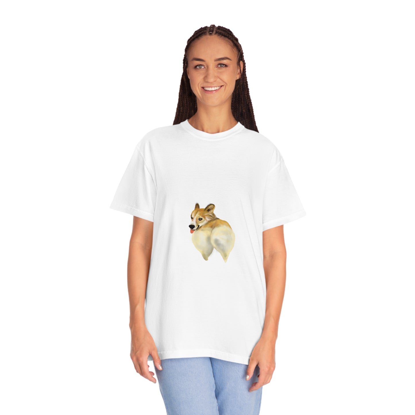 Corgi Butt T Shirt for corgi pet owner, Cute Funny Corgi Butt