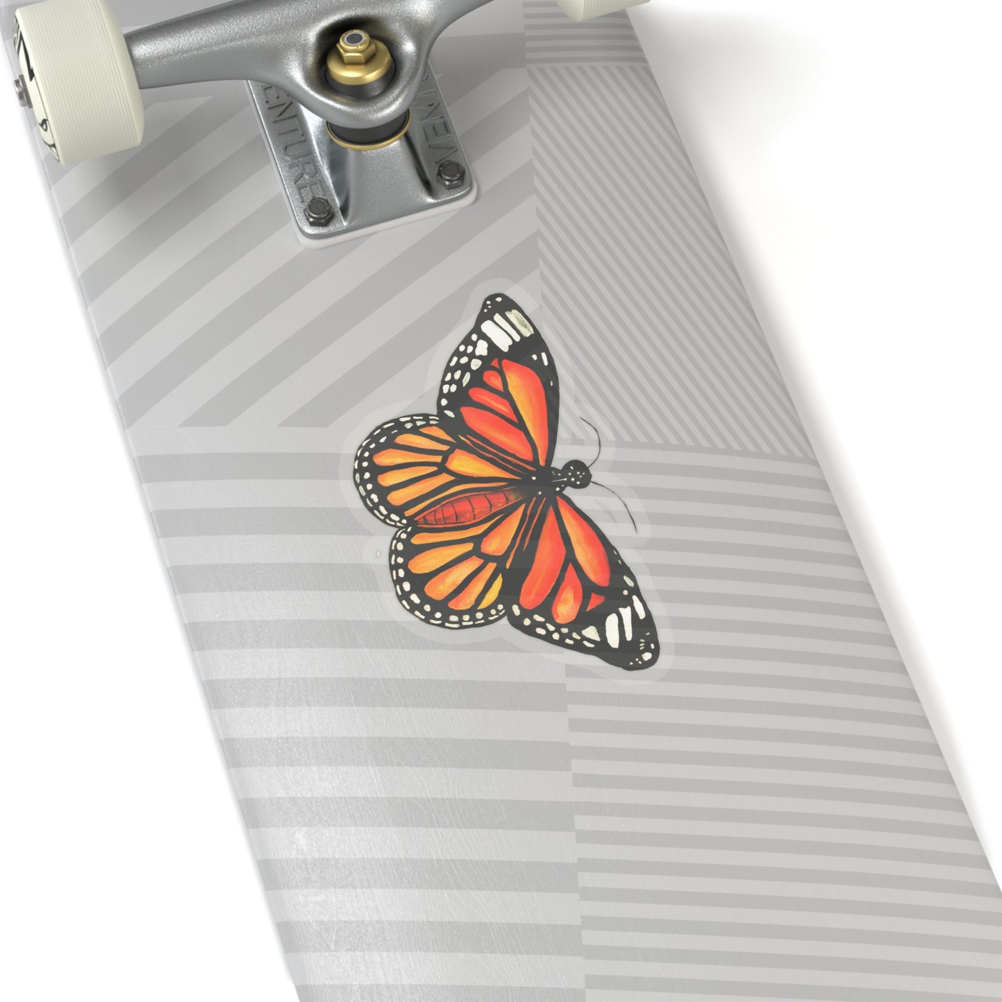 Watercolor Monarch Butterfly sticker, Cute butterfly Sticker, watercolor butterfly sticker, butterfly lover gift, cute water bottle sticker butterfly