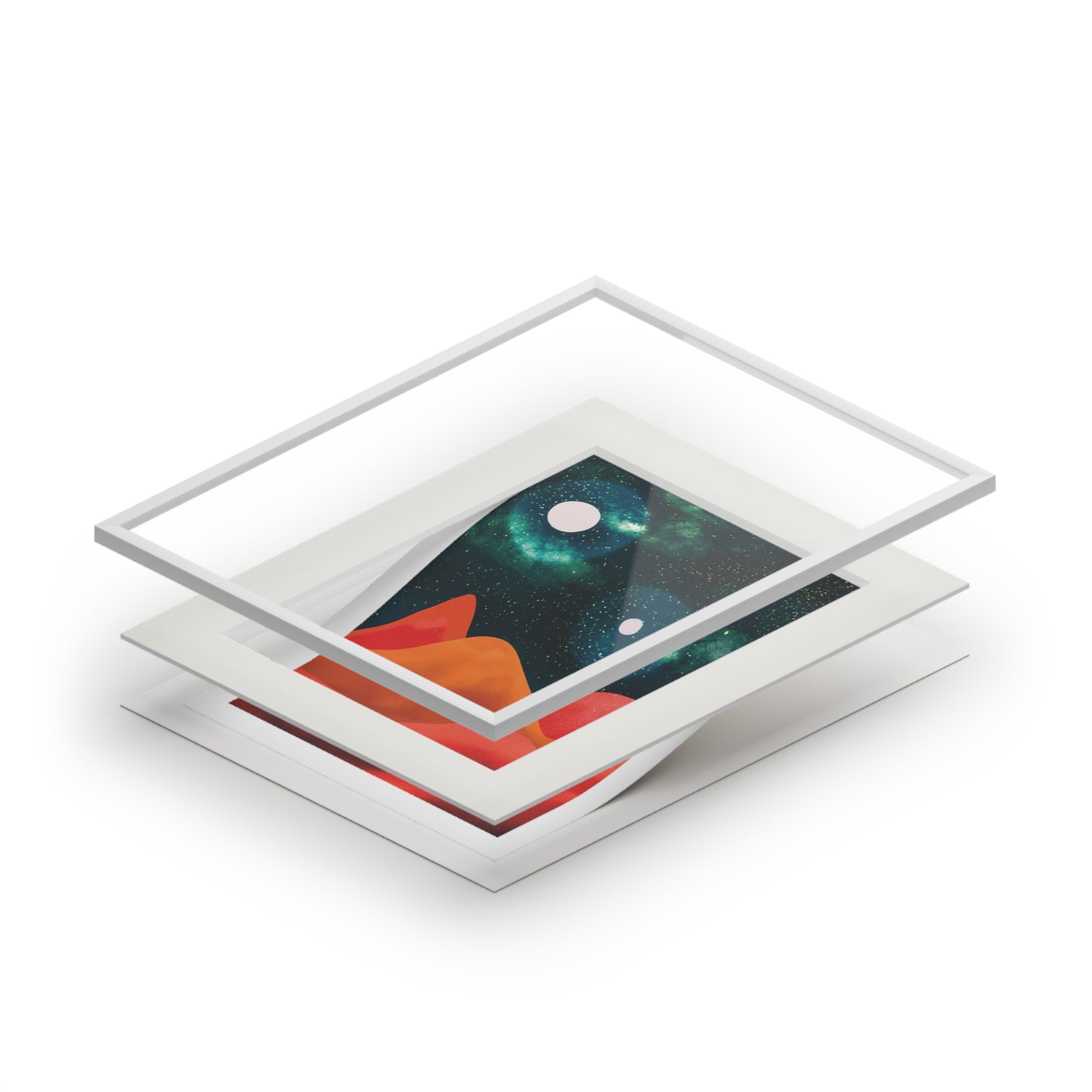 Fine Art Prints (Passepartout Paper Frame)